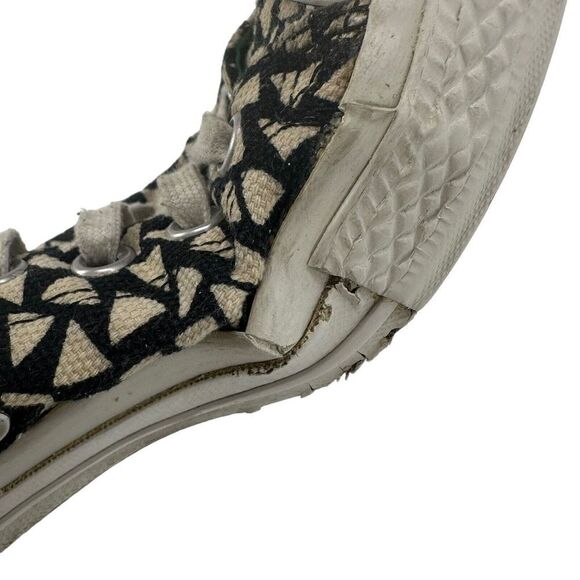 Converse Marimekko Low Top Sneaker Collab Size 7 Womens Black White Geometric - Picture 7 of 13
